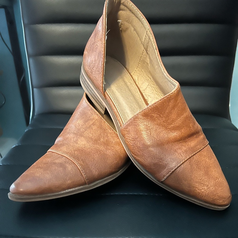 Brown Business Shoes Size 6